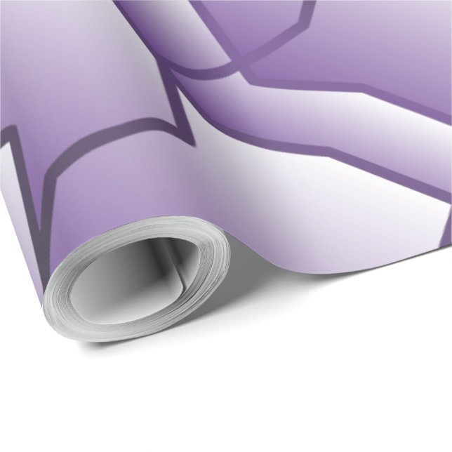 Dash Monochrome Geometric Mesh Effect Presentpapper (Rulle Hörn)