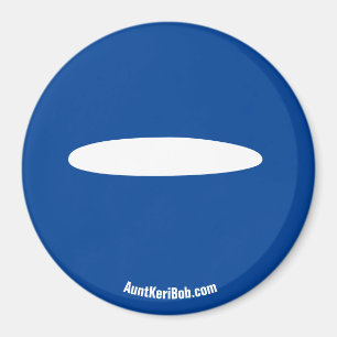 Dash Red Refrigerator Magnet