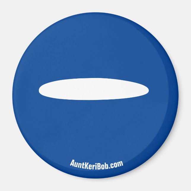 Dash Red Refrigerator Magnet (Framsidan)