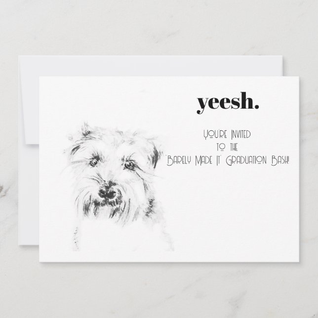Dash the Dog Inbjudningar (Framsida)