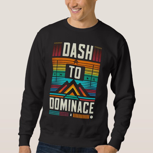 Dash to Dominance Lång Ärmad Tröja (Framsida)