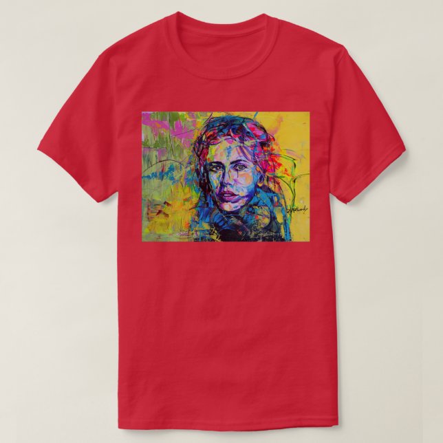 Dasha Zhukova T Shirt (Design framsida)