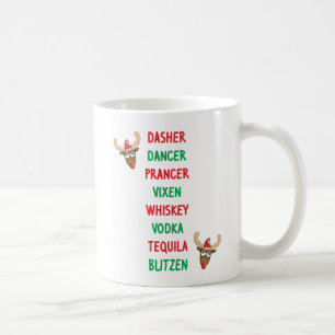 Dasher Dancer Kaffemugg
