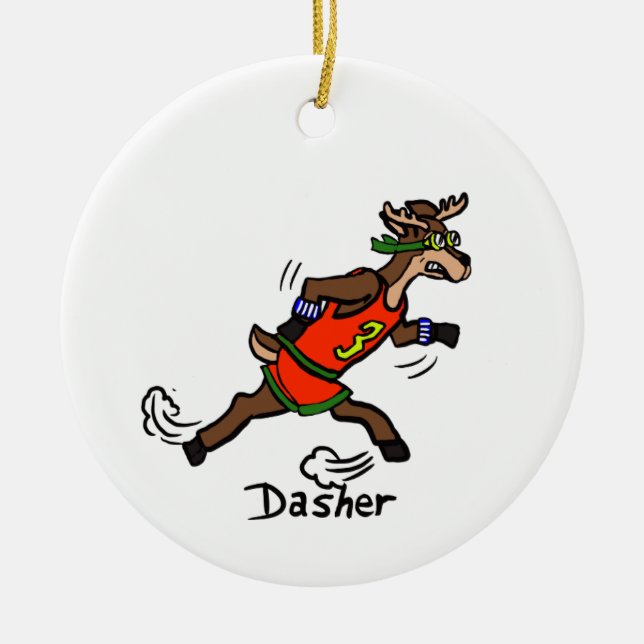 Dasher/Dancer Ornament (Framsidan)