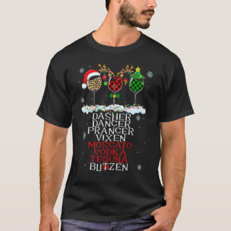 Dasher Dancer Prancer Alcohol Dasher dancer women T Shirt