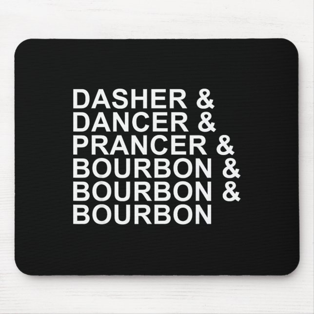 Dasher Dancer Prancer & Bourbon jul holi Musmatta (Framsidan)