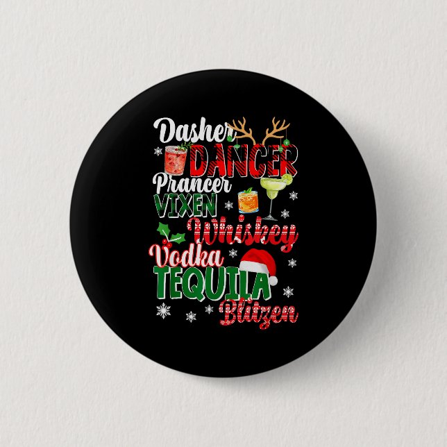 Dasher Dancer Prancer Vixen Moscato Vodka Tequila  Knapp (Framsida)