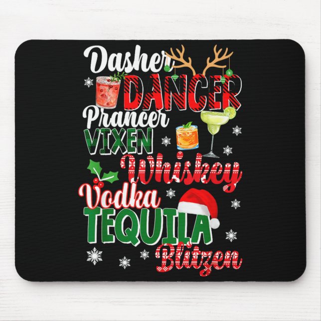 Dasher Dancer Prancer Vixen Moscato Vodka Tequila  Musmatta (Framsidan)
