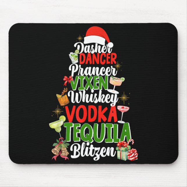 Dasher Dancer Prancer Vixen Moscato Vodka Tequila  Musmatta (Framsidan)