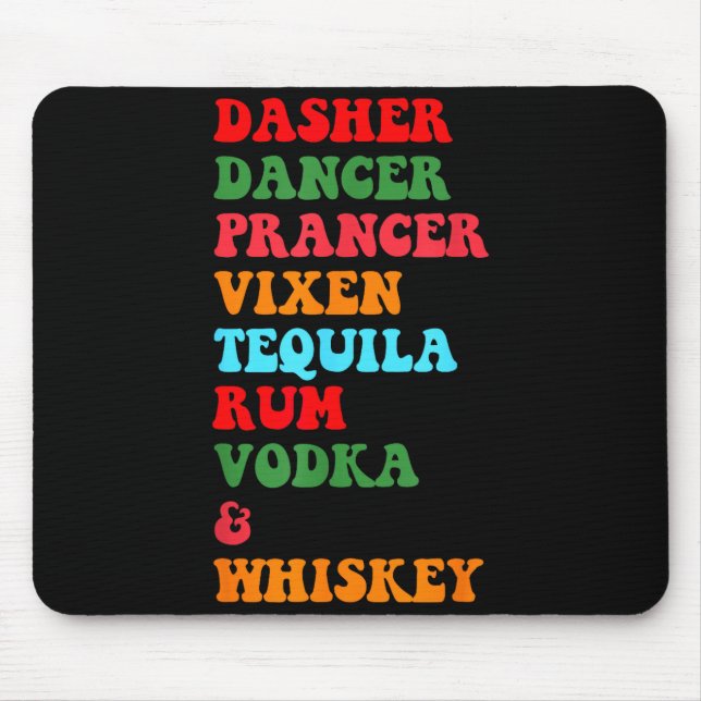 Dasher Dancer Prancer Vixen Tequila Rom Vodka Desi Musmatta (Framsidan)