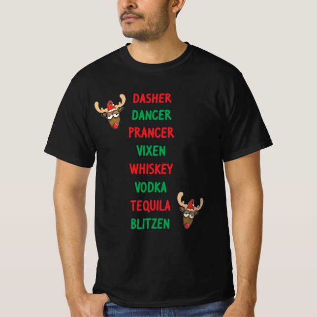 Dasher Dancer T Shirt (Framsida)