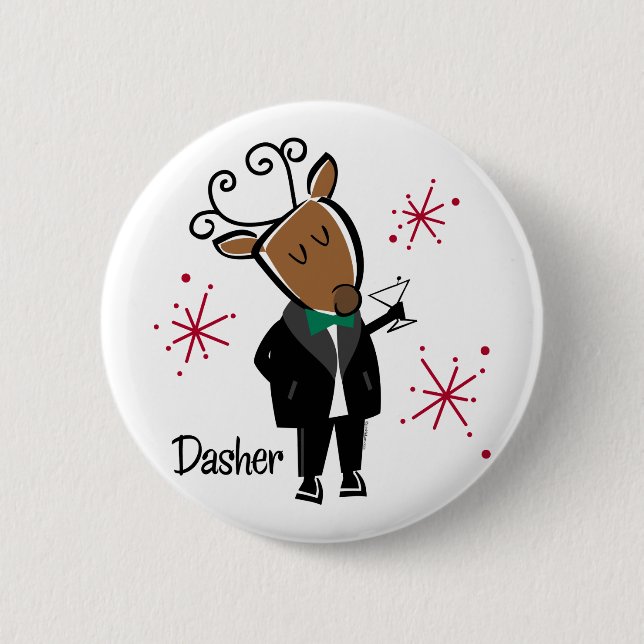 Dasher ren knapp (Framsida)