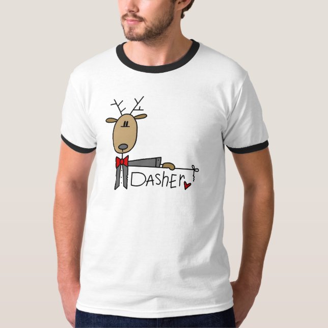 Dasher renTshirts och gåvor Tee (Framsida)
