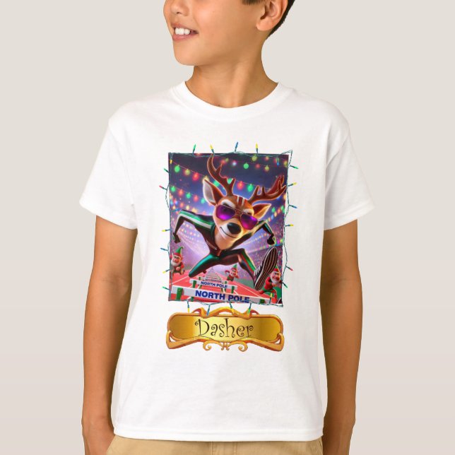 Dasher's Race T Shirt (Framsida)