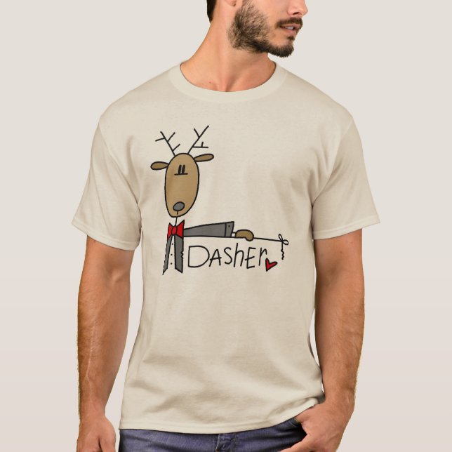 Dashers renjuls T-shirts och presenter (Framsida)