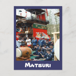 dashi, Matsuri Vykort