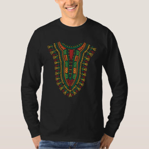 Dashiki Kente Traditionell Etnisk Afrikansk Stam P T Shirt