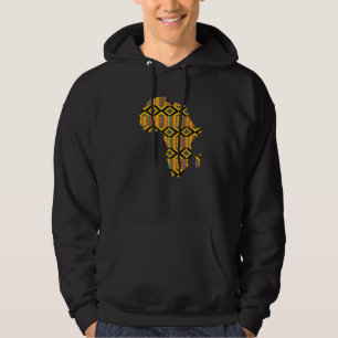 Dashiki Print African Karta Tribal Ethnic Kente Cl Hoodie