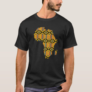 Dashiki Print African Karta Tribal Ethnic Kente Cl T Shirt
