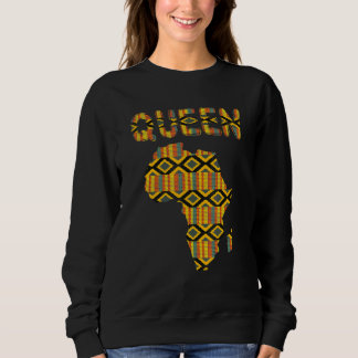 Dashiki Print African Tribal Queen Ethnic Kente Cl T Shirt