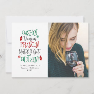 Dashin Dancin Prancin Funny julkort