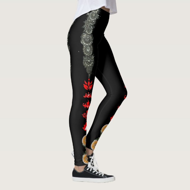 Dasi desinge Autumn expons Leggings (Höger)