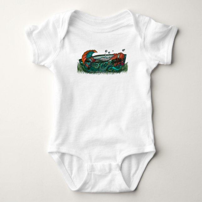 dåsig flicka t shirt (Framsida)