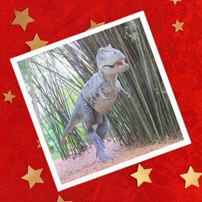 Daspletosaur - Dinosaur Papper Napkins Pappersservett (Skapare uppladdad)