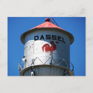 Dassel Vatten Torn Vykort