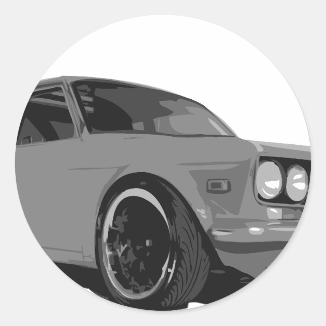 Dastun 510 runt klistermärke (Framsida)