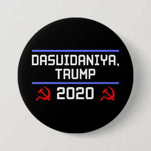 Dasvidaniya Trump 2020 Ryssland Anti-Trump Knapp