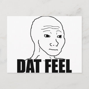 Dat Feel Vykort