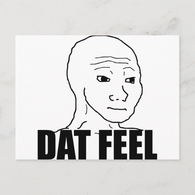 Dat Feel Vykort (Framsida)