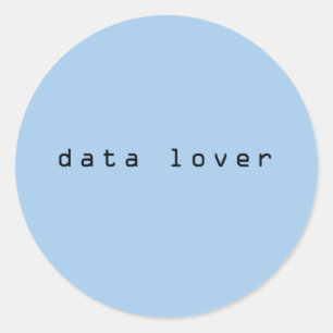 Data älskare, I kärlek data Runt Klistermärke