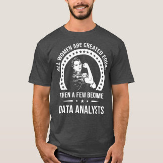 Data Analys for Women Data Analyst T Shirt