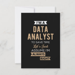 Data Analyst Anteckningskort