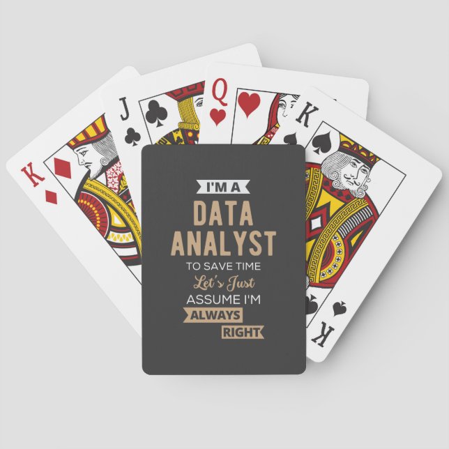 Data Analyst Casinokort (Baksidan)