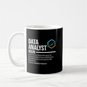 Data Analyst Definition Data Scientist Science Lov Kaffemugg