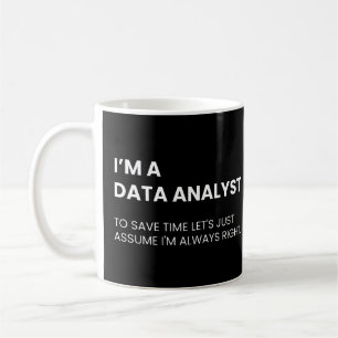 Data Analyst - felsökning av data Kaffemugg