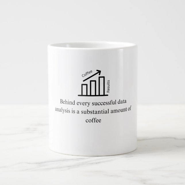 Data Analyst Gift Jumbo Mugg (Framsidan)