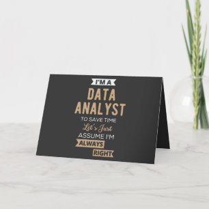 Data Analyst Helgkort