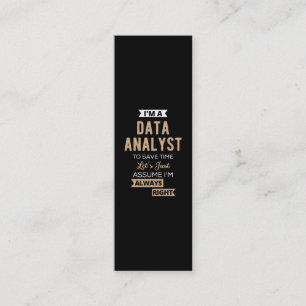 Data Analyst Lojalitetskort