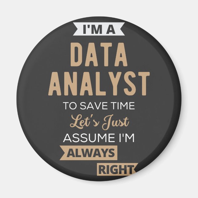 Data Analyst Magnet (Framsidan)