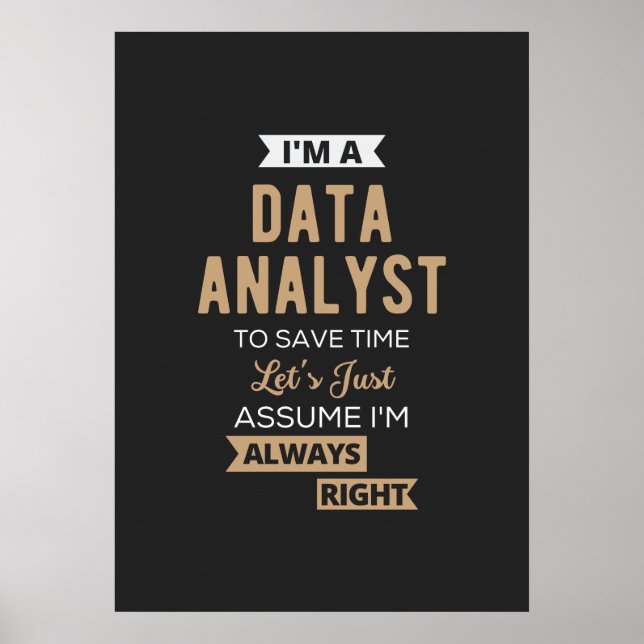 Data Analyst Poster (Framsidan)