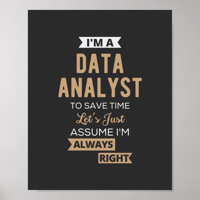 Data Analyst Poster (Framsidan)