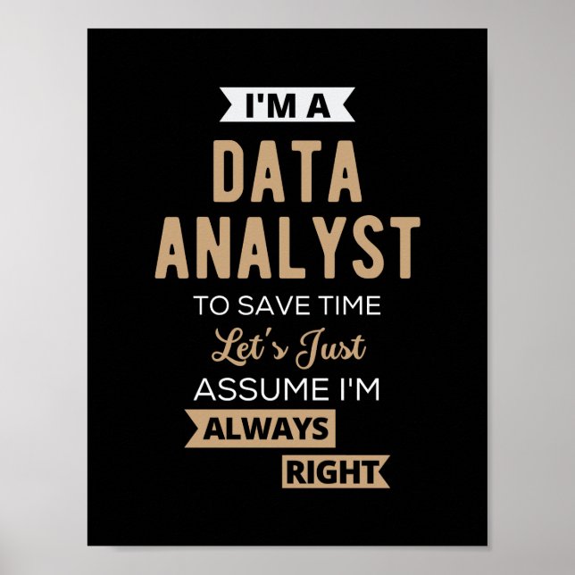 Data Analyst Poster (Framsidan)