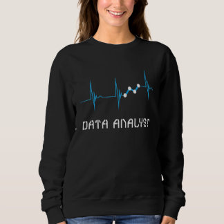 Data Analyst-pulsslag Ekg Pulse Science Analyst S T Shirt