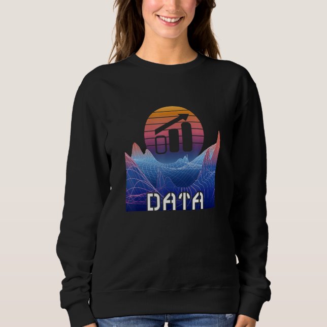 Data Analyst Space liggande Software Ingenjör Dat T Shirt (Framsida)
