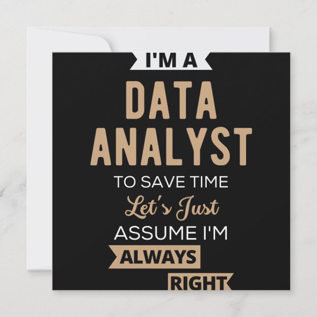 Data Analyst Spara Datumet (Framsida)