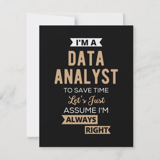 Data Analyst Spara Datumet (Framsida)